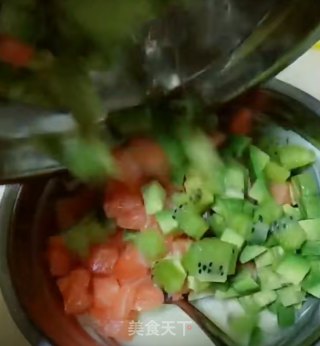 脆薯三文鱼的做法步骤：5