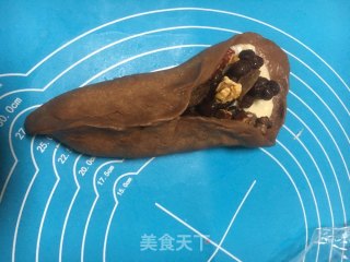 巧克力麻糬软欧的做法步骤：8