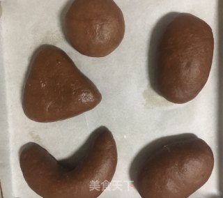巧克力麻糬软欧的做法步骤：9