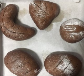 巧克力麻糬软欧的做法步骤：10