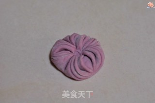 紫薯花卷的做法步骤：7