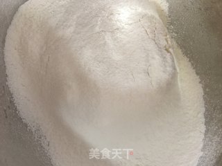 椰蓉核桃蔓越莓司康的做法步骤：1