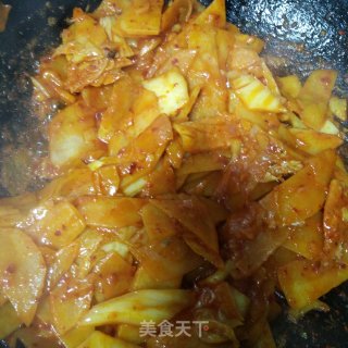 辣白菜土豆片的做法步骤：7