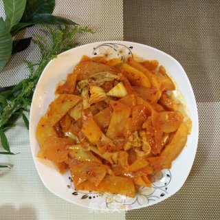 辣白菜土豆片的做法步骤：11