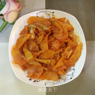 辣白菜土豆片的做法步骤：12