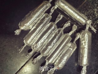 鸡肉肠（不用模具）的做法步骤：7