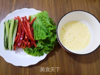 时蔬夹饼的做法步骤：2