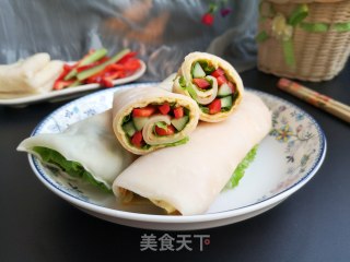 时蔬夹饼的做法步骤：9