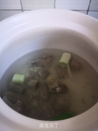 #萝卜＃——萝卜排骨汤的做法步骤：3