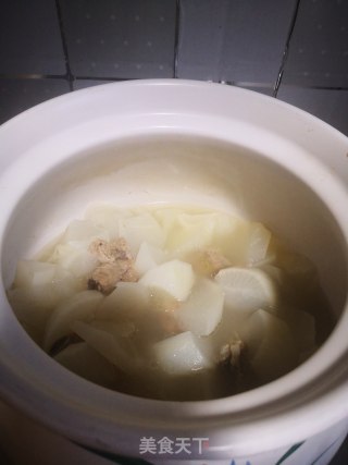 #萝卜＃——萝卜排骨汤的做法步骤：7