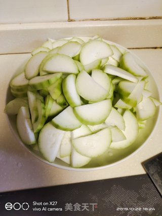 肉末炒葫芦瓜的做法步骤：2