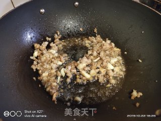 肉末炒葫芦瓜的做法步骤：3