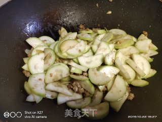 肉末炒葫芦瓜的做法步骤：5