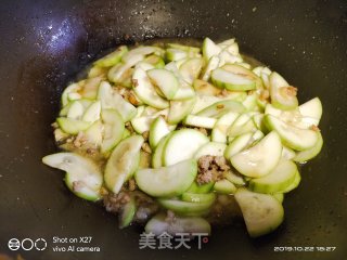 肉末炒葫芦瓜的做法步骤：6
