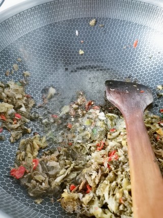 肉末芥菜腌菜的做法步骤：5