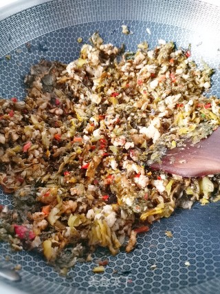 肉末芥菜腌菜的做法步骤：8
