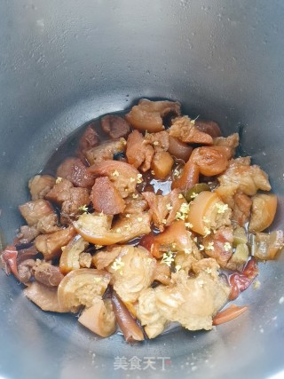 桂花红烧肉的做法步骤：12