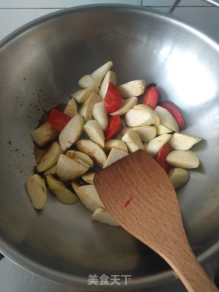 茭白烧酿豆腐的做法步骤：8