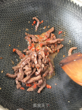 扁豆炒牛肉的做法步骤：18