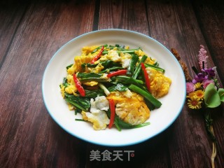 韭菜炒鸡蛋的做法步骤：13