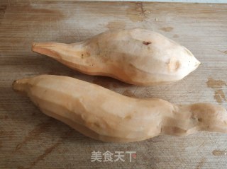 烤地瓜片的做法步骤：1
