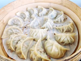 豆角猪肉馅蒸饺的做法步骤：11