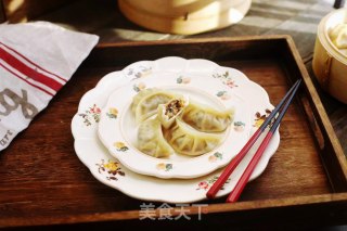 豆角猪肉馅蒸饺的做法步骤：12