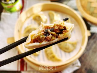 豆角猪肉馅蒸饺的做法步骤：13