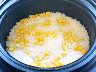 香甜玉米饭的做法步骤：7