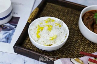 香甜玉米饭的做法步骤：10