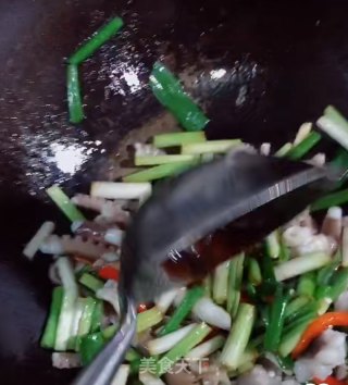 葱段八爪鱼的做法步骤：5