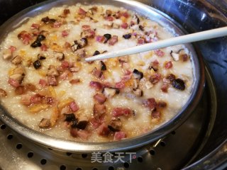 广式腊味萝卜糕的做法步骤：15