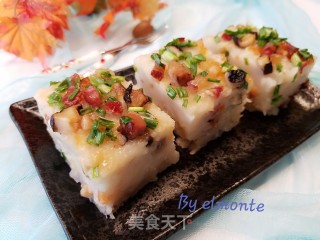 广式腊味萝卜糕的做法步骤：18