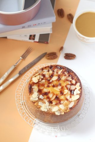 岩烧乳酪蜂蜜蛋糕的做法步骤：13