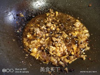 红薯粉肉末的做法步骤：3