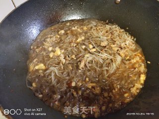 红薯粉肉末的做法步骤：5