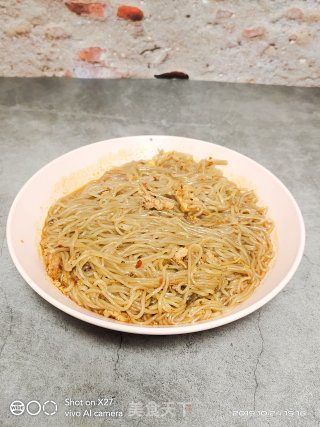 红薯粉肉末的做法步骤：8
