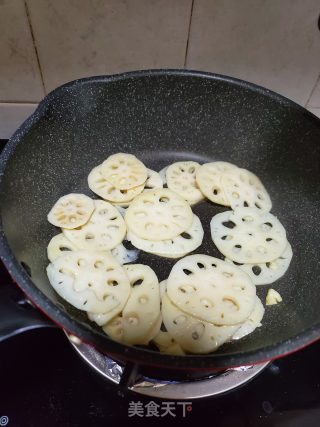 素炒莲藕的做法步骤：5