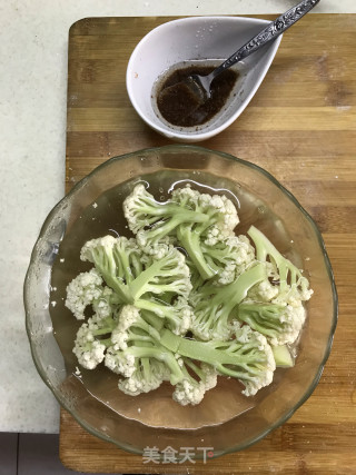 虾子花菜的做法步骤：2