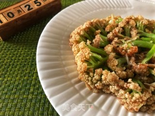 虾子花菜的做法步骤：9