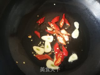 红椒炒眉豆角的做法步骤：5