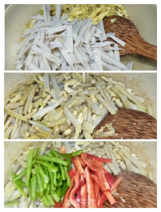 鸡肉炒莲藕的做法步骤：7