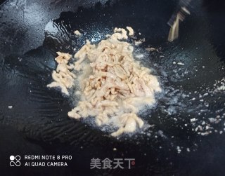 彩椒鸡丝的做法步骤：5