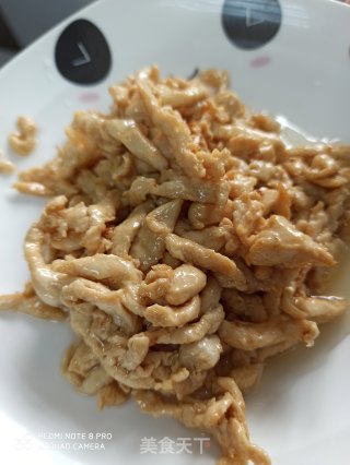 彩椒鸡丝的做法步骤：6