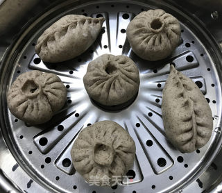 酱香豇豆黑麦包的做法步骤：13