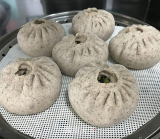 酱香豇豆黑麦包的做法步骤：14