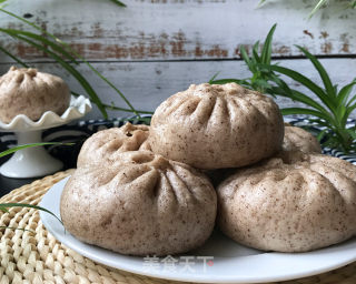 酱香豇豆黑麦包的做法步骤：16