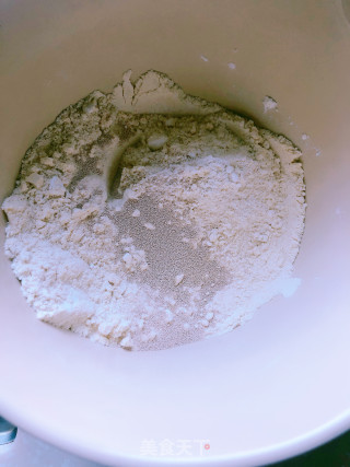 坚果小米蒸糕的做法步骤：6