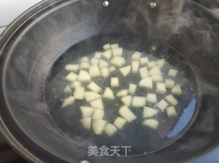 素炒三丁的做法步骤：2