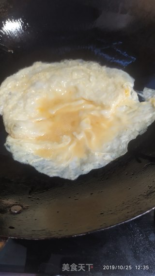 蛋炒丝瓜的做法步骤：4